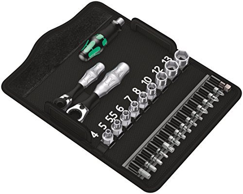 Conjunto de Pontas de Aparafusar WERA KRAFTFORM Wera - Chaves inglesas - conjunto, pontas, aparafusar, wera, kraftform, aço fundido