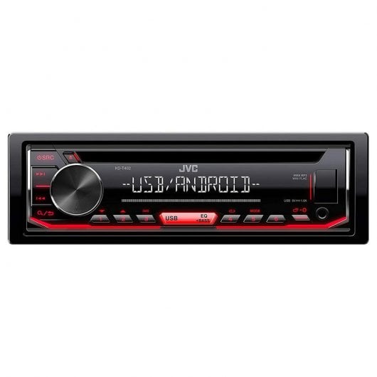 Autorrádio JVC KD-T402 (Bluetooth - USB - MicroSD) JVC - Áudio - bluetooth, usb, microsd, 200 W