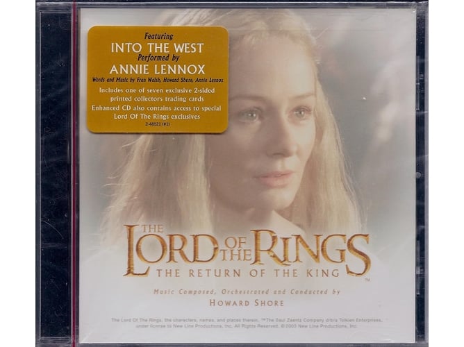CD Lord Of The Rings - The Return Of The King WARNER BROS - Música e gravações de som - cd, lord of the rings, the return of the king