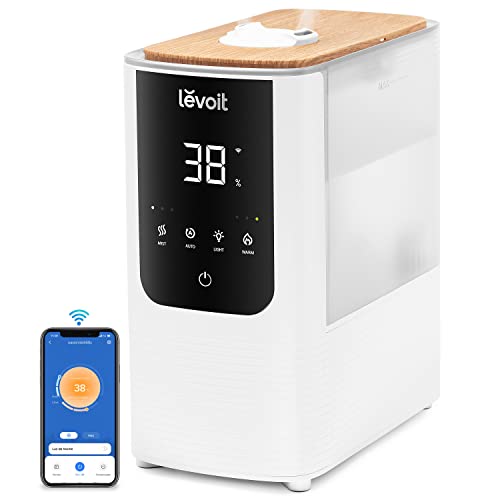 Humidificador LEVOIT OasisMist (4.5 L - 26 dB) LEVOIT - Aquecimento, ventilação e ar condicionado - humidificador, levoit oasismist, 4.5L, 26db, água, casahumidade