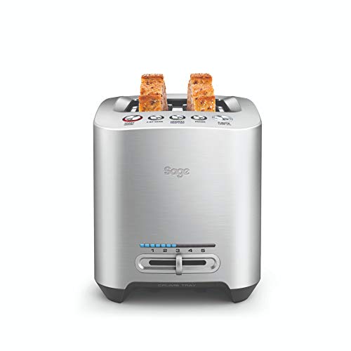Torradeira SAGE The Smart Toast (2 fatias - 850 W) SAGE - Torradeiras - 850 W, 2 fatias, botão de toque, lift&look
