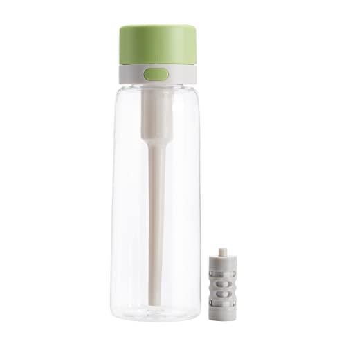 Garrafa para Bebidas AMZBASICS-003-0001-GN Amazon - Garrafas de água - 2L, 0,5L, 30 cm, vidro