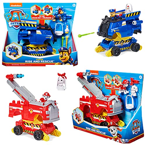 Carro de Brincar PAW PATROL Rise & Rescue (Idade Mínima: 3) 
Marca:
Spin Master
 - Conjuntos de brinquedos - transformável, camião de bombeiros, viatura da polícia, design inspirado