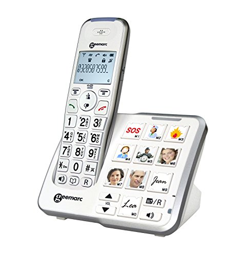 Telefone fixo GEEMARC Amplidect 295 Photo GEEMARC - Telefonia - amplificado, 30 dB, 5 números, 3 mensagens