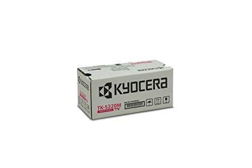 KYOCERA TK-5220M Original Magenta 1 peça(s) Kyocera - Cartuchos de toner e jato de tinta - magenta, kyocera fs-c2026dn, fs-c2126dn, laser