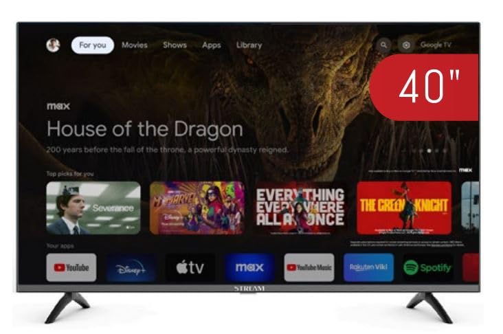 TV STREAM SYSTEM S40GTF2 (LED - 40'' - 102 cm - Full HD) Bomare Company - Televisores - led, 40 polegadas, full hd