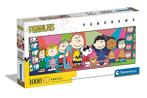 Puzzle CLEMENTONI Peanuts (Idade Mínima Recomendada: 3 anos - 1000 peças) CLEMENTONI - Quebra-cabeças de encaixar - 1000 peças, peanuts, 3 anos, 98x33cm