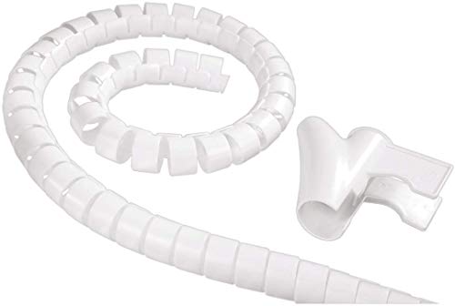 Hama Cabo de Alimentação Conjunto de Tubos Fácil 1,5 M Branco Hama - Capas para fios e cabos - conveniente, 1,5 m, removível, bolsa
