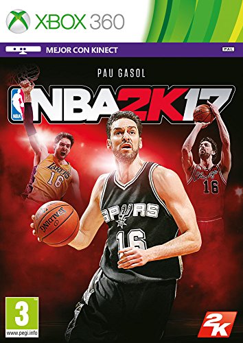 Jogo Xbox 360 NBA 2K17 (Xbox 360 - Máximo: 4 Jogadores) TAKE 2 - Software de jogos de vídeo - xbox 360, nba 2k17, 4 jogadores, gráficos realistas