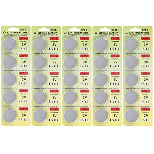Pilhas Não Recarregáveis FORTUNA 25 Pack Cr2450 Fortuna - Baterias - CR2450, 600 mah, 3V, 25 unidades