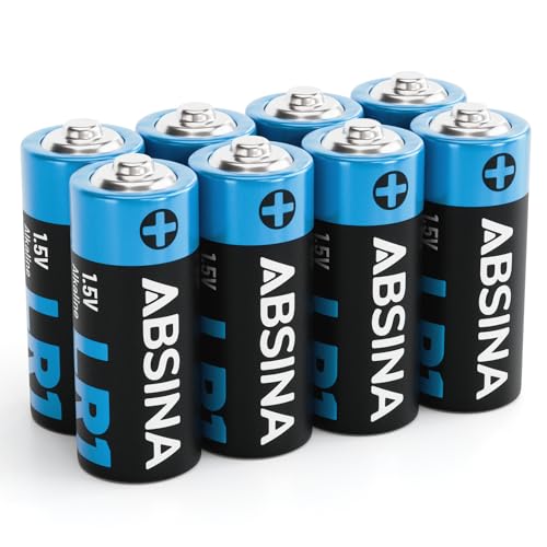 Pilha Não Recarregável ABSINA 8X Pilhas LR1 N Lady ABSINA - Baterias - não-recarregável, LR1, 1,5 V, 8 pilhas, lady