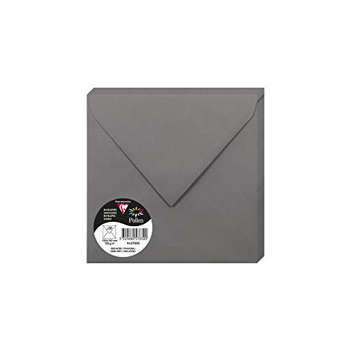 Papel para impressão CLAIREFONTAINE 5783C Clairefontaine Rhodia - Envelopes - papel para impressão, clairefontaine, 5783c, caixa, cinzento, 20 folhas