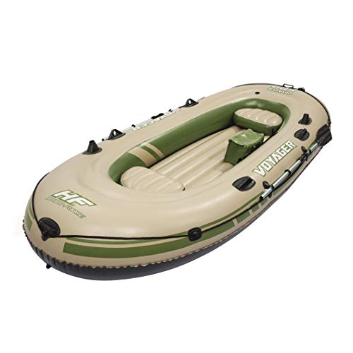Barco Insuflável BESTWAY Voyager (Amarelo) Bestway - Canoas - 150 kg, 65 kg, remos, pvc, amarelo