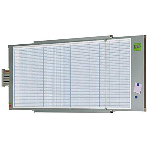 Quadro de Planeamento NOBO 1902387 (740 x 93 x 1096 mm) Kensington - Quadros brancos de apagar a seco - 740x93x1096mm, 2,8kg
