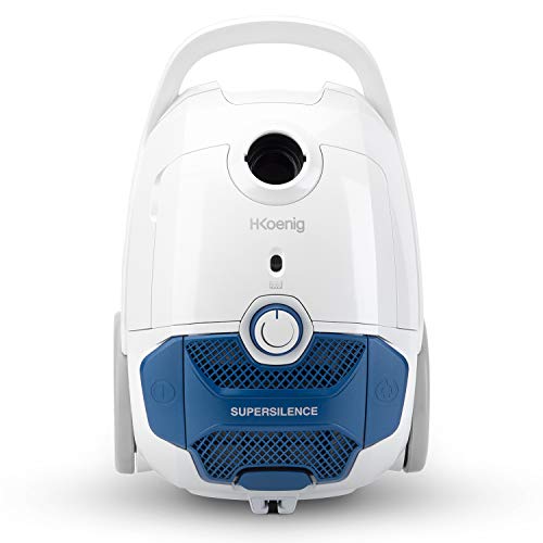 Aspirador com Saco H.KOENIG AXO800 (3 L) H.Koenig - Aspiradores - 700 W, 3 L, preto amarelo
