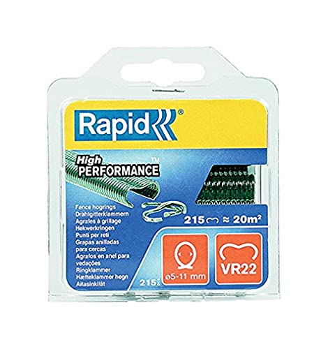 Agrafador 3M Green Plastic Staples (12 mm) Rapid - Acessórios para cercas e portões - plástico, 12 mm, bricolagem