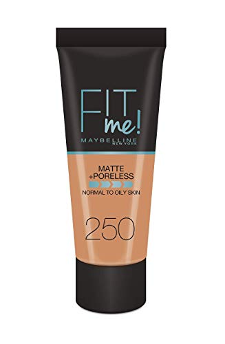 Base de Maquilhagem MAYBELLINE Fit Me Matte & Poreless Foundation SPF 30 (30 ml) MAYBELLINE - Maquiagem facial - matte, poreless, spf 30, bege