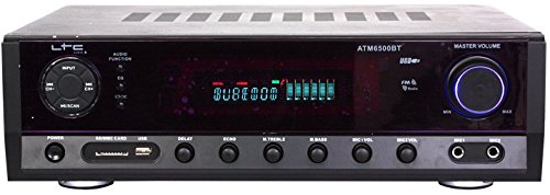 Amplificador de Áudio LOTRONIC 10-7053 com Fios e Sem Fios Preto LTC AUDIO - Sistemas de karaokê - amplificador, lotronic, 10-7053, fios, sem fios, preto