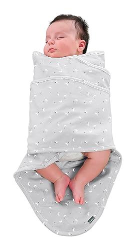 Manta BEBÉ MIRACLE de Algodão 100% (Luna e Estrelas) Beaba - Roupa - algodão, bebé, miracle, luna, estrelas