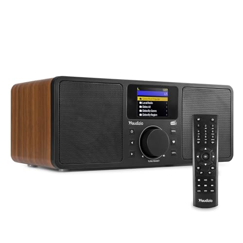 Rádio Internet AUDIZIO Rome Madeira (Castanho - Digital - FM/Bluetooth) Tronios B.V. - Áudio - internet, digital, fm, bluetooth