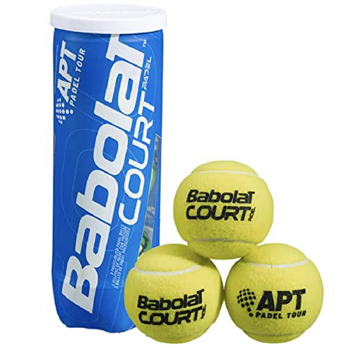 Babolat Court 3 Unidades (Recondicionado Como Novo) BABOLAT - Bolas de tênis - babolat court, recondicionado como novo, amarelo, 3 peças