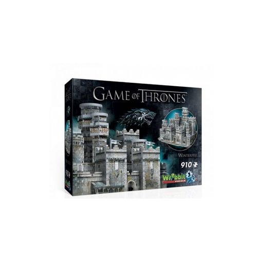 Puzzle 3D CASTLE Winter Throne (Idade Mínima Recomendada: 6 anos) Wrebbit - Quebra-cabeças de encaixar - puzzle, 3D, castelo, inverno, tronos, jogo de tronos