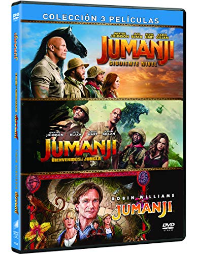 Jumanji: Welcome To The Jungle / The Next Level / Jumanji (4K Ultra HD) SONY PICTURES HOME ENTERTAINMENT - Dvds e vídeos - 4k ultra hd, Jumanji: Welcome To The Jungle, Jumanji: The Next Level