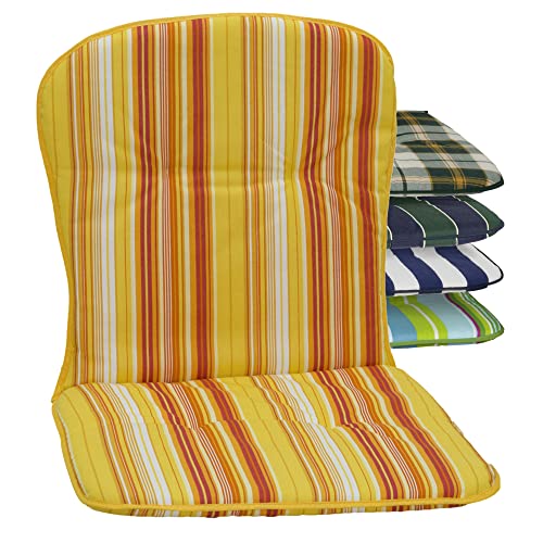 Banco de Jardim BEO (Laranja - Poliéster - 80x44x25 cm) Beo - Almofadas para cadeiras e sofás - laranja, poliéster, 80x44x25 cm