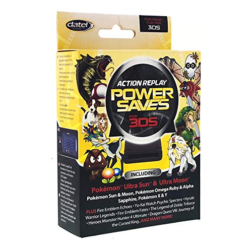 Cartão de Memória DATEL Action Replay Power Saves (Nintendo 3DS XL / Nintendo DS) Datel - Acessórios para console de jogo portátil - cartao de memoria, nintendo 3ds xl, nintendo ds, action replay power saves, 4GB