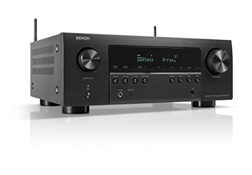 Recetor AV DENON AVR-S970H (N.º de Canais: 7.2 - 200 W) Denon - Receptores de áudio e vídeo - 7.2 canais, 200 W, subwoofer, pre-out
