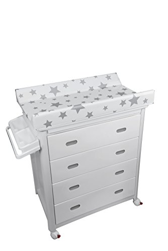 Caixa de Arrumação PLASTIMYR Bañera Mob Estrelas Branco Plastimyr - Móveis para bebês e crianças pequenas - caixa, arrumação, plastimyr, bañera, estrelas branco