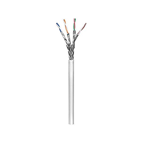 cabo de rede Intellinet ITP9-RIS-0100LE 100 m Cat6 U/FTP (STP) Azul Wentronic - Cabos de rede - 100 m, cat6, rj-45, male/female