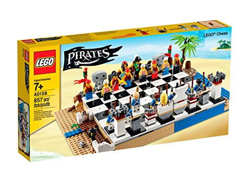 LEGO 41912 Aventuras De Piratas Jogo De Xadrez LEGO - Blocos de encaixe - lego, aventuras, piratas, xadrez, peões, blocos azuis