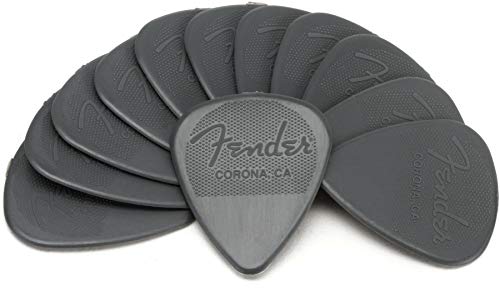 Picks Nylón 12 Unidades 1 Mm FENDER GUITAR PICKS Fender - Acessórios para guitarra - nylon, 12 unidades, 1 mm, fender