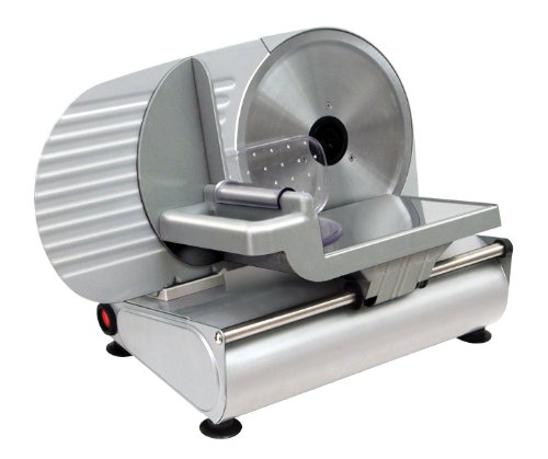 Máquina de Corte em Fatias Ausonia RGVAUSONIA220 | Cinzento, Branco RGV - Fatiadoras de frios - cinzento, branco, alumínio, 130 w