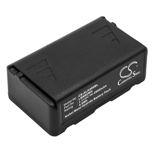 Bateria Autec Light Lk4 Lk6 Lk8 Lbm02Mh Cameron Sino - Baterias - 2000 mAh, ni-mh, 2.4V, preto