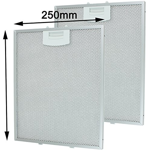 Filtro para Exaustor BOSCH 2607019155 (Compatibilidade: Bosch - 2 Un) Spares2go - Acessórios de capa de fogão - filtro, exaustor, bosch