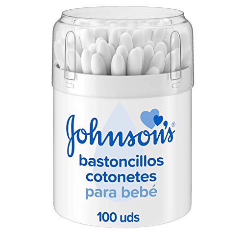 Fita para o Cabelo JOHNSON'S Baby Cotton Swabs JOHNSON'S - Hastes de algodão - algodão macio, suave, pele delicada, bebés