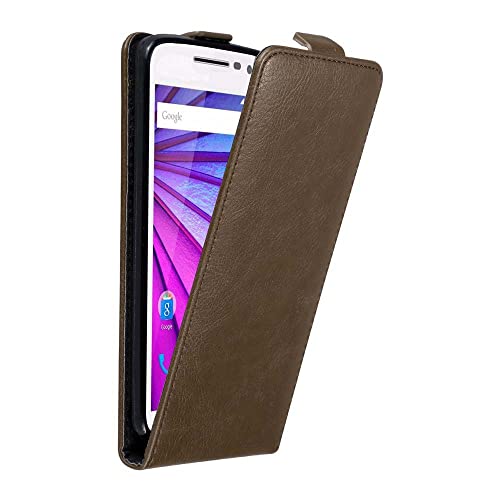 Capa Motorola Moto G3 CADORABO Castanho CADORABO - Capas para telemóveis - motorola, moto g3, cadorabo, castanho