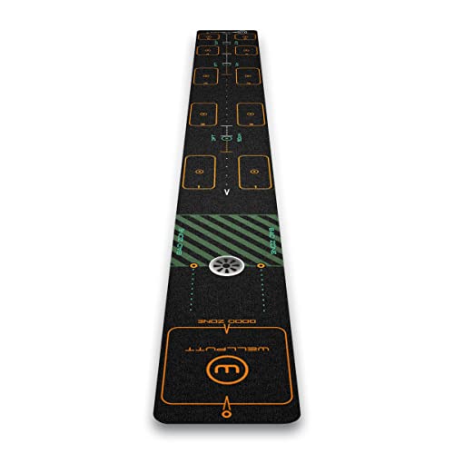 Prática de Pontos em Linha Lateral 3M First Wellputt Wellputt - Acessórios de treino de golfe - prática, pontos, linha lateral, alfombra, golfe, treino