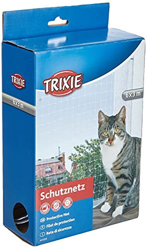 Trixie 44333 rede elétrica para animais de estimação Azul, Prateado TRIXIE - Painéis de cerca - 6x3m, resistente, interior exterior, gancho