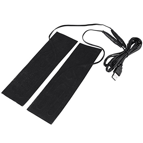 Aquecedor Elétrico Fibra de Carbono Preto Walfront - Almofadas térmicas - fibra de carbono, elétrico