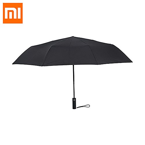 Guarda-chuva XIAOMI Mijia Automatic Full-sized Rain Umbrella Preto Xiaomi - Guarda-sóis e guarda-chuvas - metal, preto, redondo, spf50+, 420g