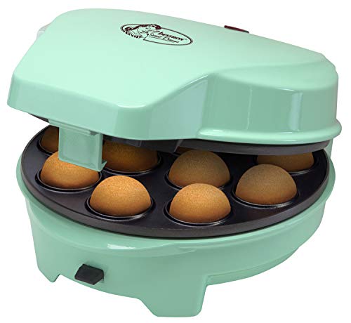 Máquina de bolachas BESTRON ASW238 (Capacidade: 12) Bestron - Máquinas de donuts - 12 capacidades, 700 W, plástico, verde branco cinzento