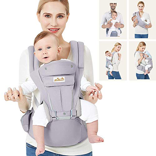 Espreguiçadeira Viedouce Portabebe Ergonómico com Assento Puro Algodão Leve e Respirável Viedouce - Carrinhos de bebê - ergonômico, assento algodão, portátil