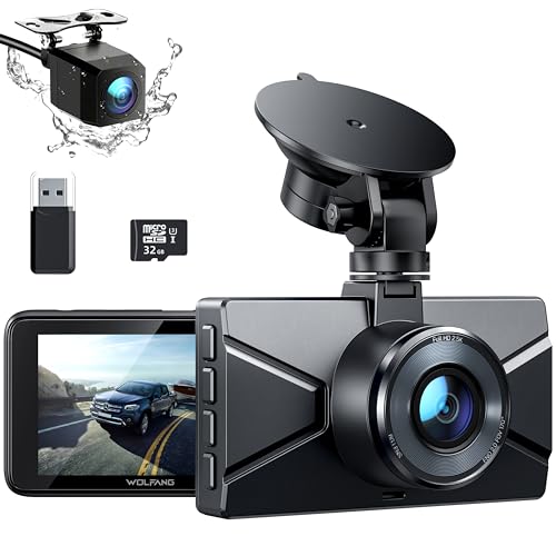 Dash Cam WOLFGANG 2.5K QHD (1/2.3'' CMOS - Full HD) WOLFANG - Câmeras de vigilância - 2.5K QHD, full hd, 30 fps