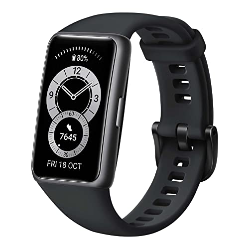 Pulseira Desportiva Huawei Band 6 - Preto HUAWEI - Óculos inteligentes - pulseira desportiva, huawei band 6, preto