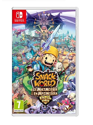 Jogo Nintendo Switch Snack World: De Mazmorra en Mazmorra (RPG - M7) Nintendo - Software de jogos de vídeo - jogo, nintendo switch, snack world, de mazorra em mazorra, rpg