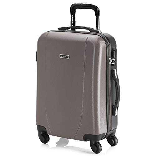 Mala de Viagem ITACA Abs Texturizado (Cabine - 35 L - Cinzento) ITACA - Malas - 3,5 L, cinzento, cabine