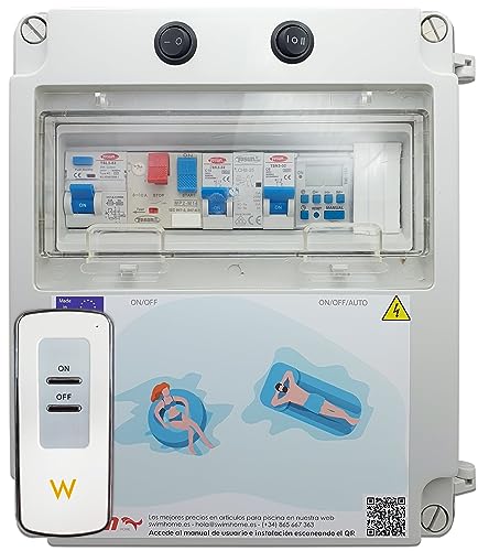 SWIMHOME Quadro Elétrico Para Piscina com Clorificador Swimhome - Painéis de disjuntores - quadro elétrico, piscina, clorificador